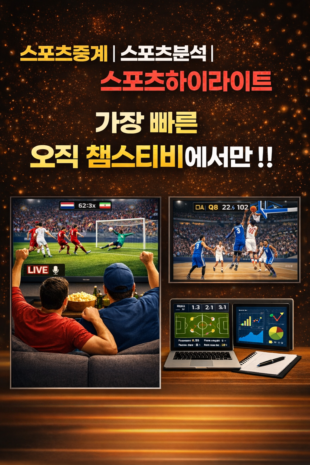 스포츠중계 챔스티비 - 해외축구 NBA MLB 챔스중계 고화질 정보